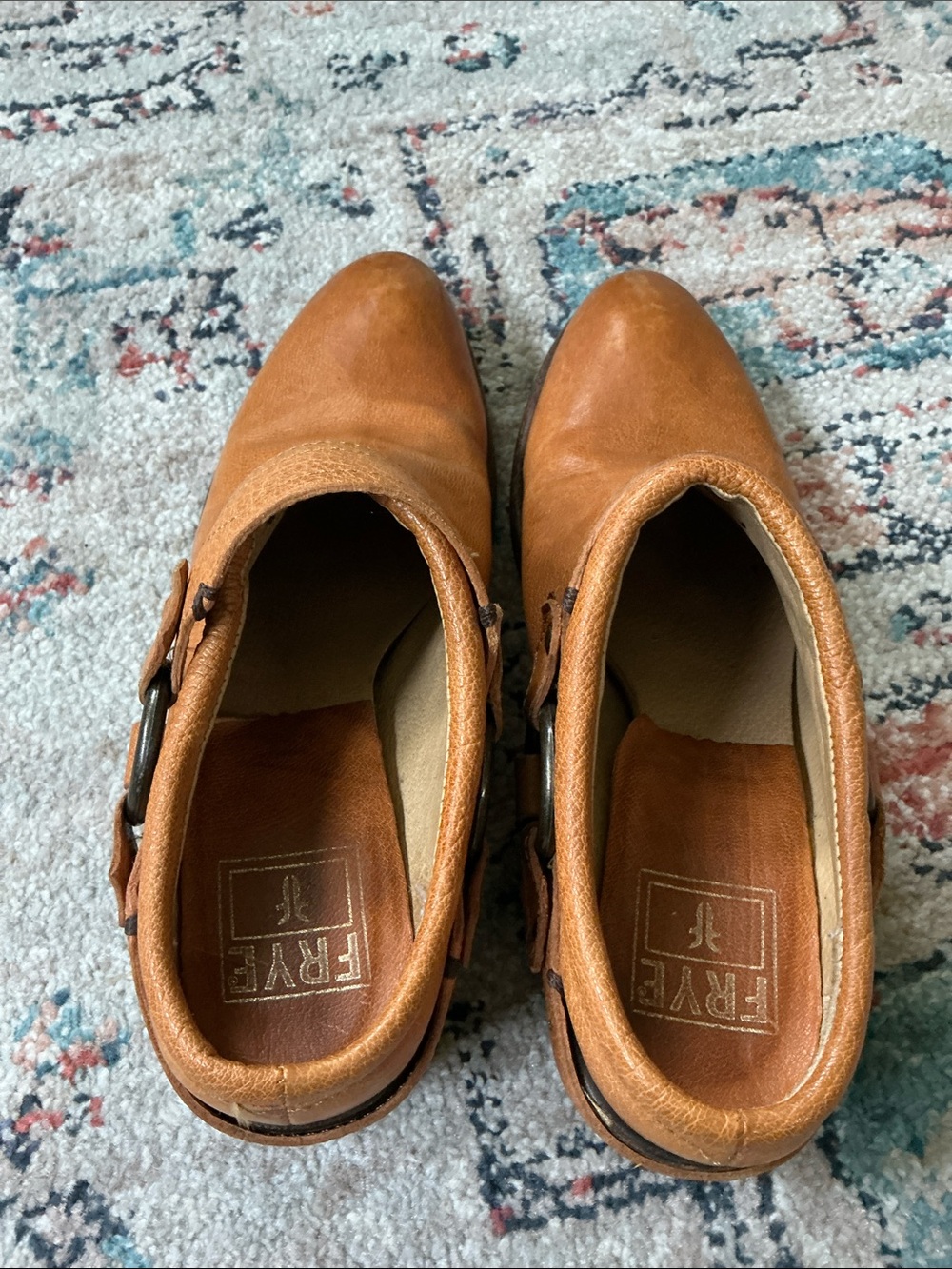 Frye Carson Harness Mules - Picture 6 of 10